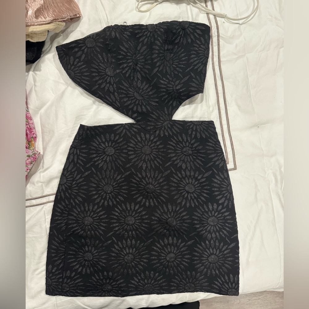 Princess Polly mini dress with cut outs